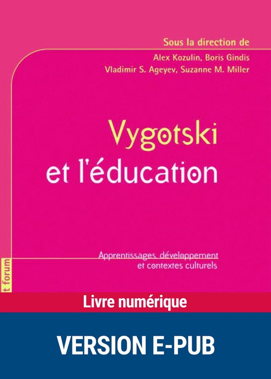 Petit forum - Vygotski et l'éducation - cover