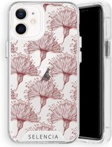 Selencia Zarya Fashion Extra Beschermende Backcover iPhone 12 Mini hoesje - Flowers