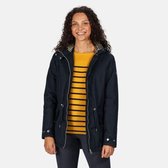 Brigid Waterdichte, geïsoleerde Parka jas met capuchon van Regatta voor Dames, Outdoorjas, Marineblauw Blauw