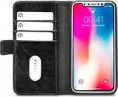 Mobilize Elite Gelly Wallet Apple iPhone XS / X Hoesje Book Case Zwart
