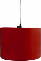 Rox Living Lampenkap Hangend 28 Cm Textiel Donkerrood