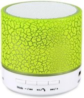 Bluetooth Speaker Mini - LED - Geel