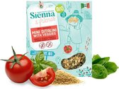 Sienna & Friends - Mini Ditalini met Groenten Pasta - Multipack - voor Baby's en Kinderen - 6x 350 gram - Vanaf 10 Maanden
