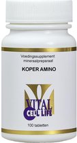 Vital Cell Life Koper Amino Tabletten 100 st