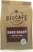 Biocafe Koffiepads Dark Roast Bio 36 stuks