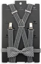 Sir Redman - bretels combi pack - Royal Repeat - zwart / grijs