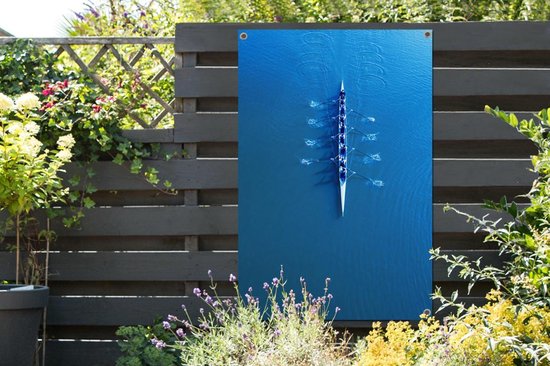 Aviron on the Rivanna River Garden Poster Toile en vrac