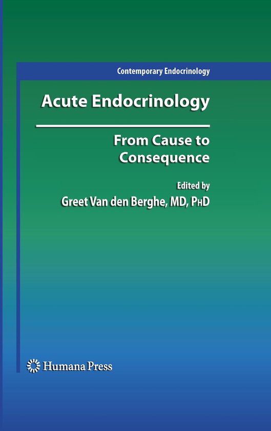 Contemporary Endocrinology Acute Endocrinology (ebook), Greet Berghe