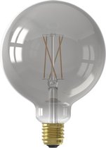 CALEX - LED Lamp - Globe - Smart LED G125 - E27 Fitting - Dimbaar - 7W - Aanpasbare Kleur CCT - Grijs - BES LED