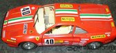 Ferrari GTO Rally 1984 (Rood) 1/24 Bburago - Modelauto - Schaalmodel - Model auto - Miniatuurautos - Miniatuurauto