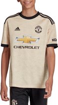 adidas Manchester United Away Jsy Jr DX8945, Kinderen, Beige, t-shirt, maat: 128 EU