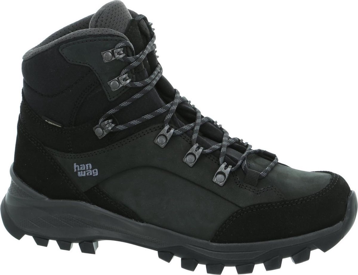 Hanwag Banks GTX Wandelschoenen Heren Asphalt 43 Zwart