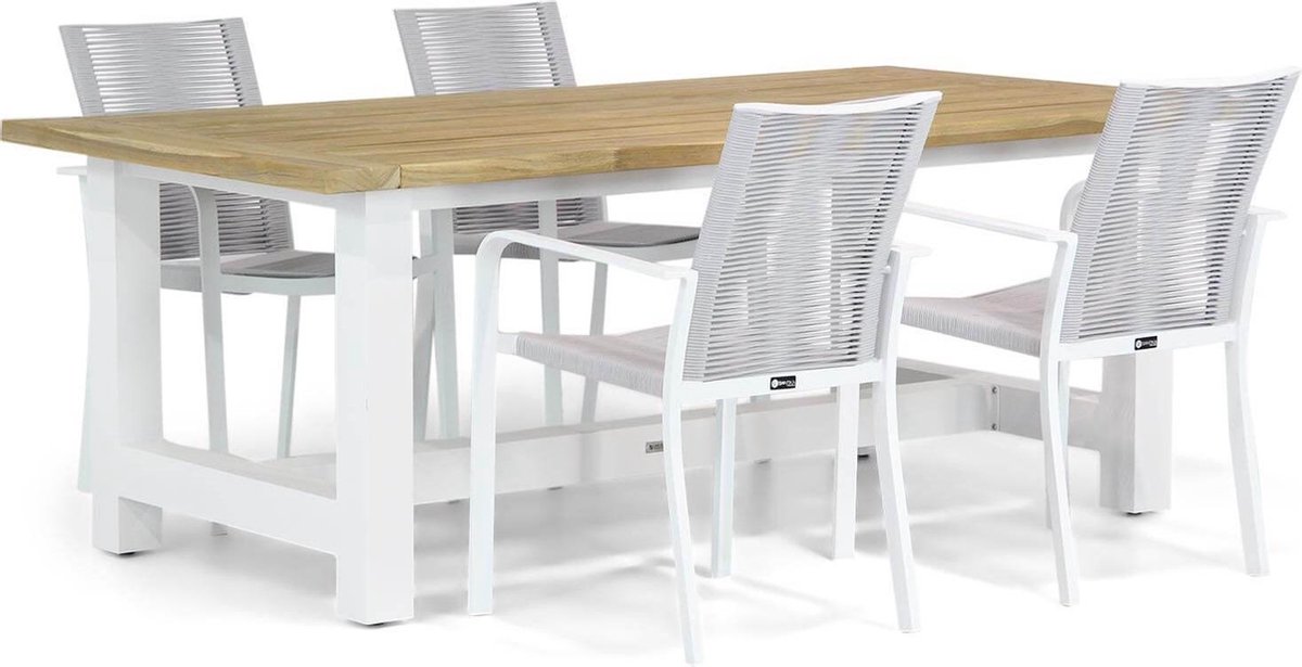 Santika Annisa/Los Angeles 200 cm dining tuinset 5-delig
