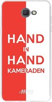Samsung Galaxy J5 Prime (2017) Hoesje Transparant TPU Case - Feyenoord - Hand in hand, kameraden