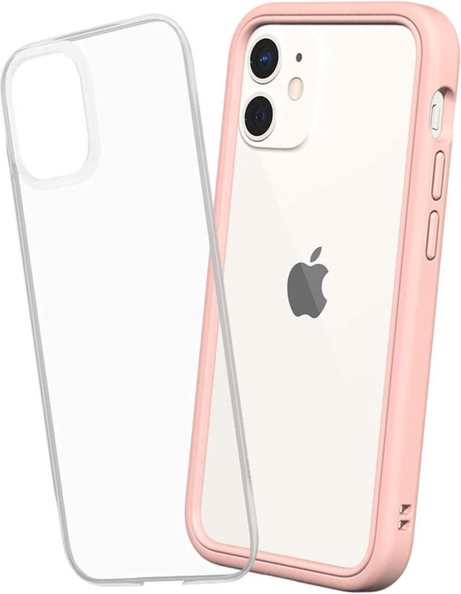 RhinoShield Mod NX Apple iPhone 12 Mini Hoesje Bumper Roze