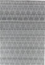 Brinker Carpets - Festival Sjock Smoke Vloerkleed - 160x230 cm - Rechthoekig - Laagpolig Tapijt - Scandinavisch - Grijs