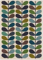 Orla Kiely - Multi Stem 59507 Vloerkleed - 200x280 cm - Rechthoekig - Laagpolig Tapijt - Design - Meerkleurig