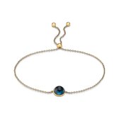 CHRIST Damen-Armband 375er Gelbgold Topas One Size 87559408