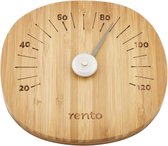 Rento Sauna Thermometer - Bamboe