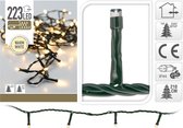 Kerstverlichting - 2.1 meter - Warm wit - Buiten - 223 lampjes - 2 stuks