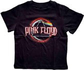 Pink Floyd - Vintage Dark Side Of The Moon Seal Kinder T-shirt - Kids tm 2 jaar - Zwart
