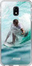 Samsung Galaxy J3 (2017) Hoesje Transparant TPU Case - Boy Surfing #ffffff