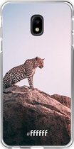 Samsung Galaxy J3 (2017) Hoesje Transparant TPU Case - Leopard #ffffff