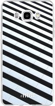 Samsung Galaxy J5 (2016) Hoesje Transparant TPU Case - Mono Tiles #ffffff
