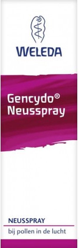 WELEDA - Neusspray - Gencydo - Bij pollen in de lucht - 20ml - 100% natuurlijk - Weleda