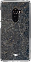 Xiaomi Mi Mix 2 Hoesje Transparant TPU Case - Golden Glitter Marble #ffffff