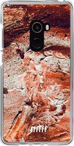 Xiaomi Mi Mix 2 Hoesje Transparant TPU Case - Orange Red Party #ffffff