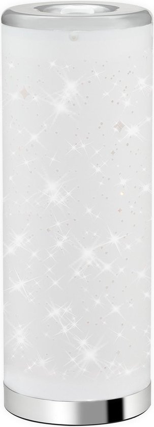 BRILONER - YOTA - LED tafellamp - 5 W - 400 lm - IP20 - chroom - kunststof - incl. 1x GU10 - Ø 13,1 cm