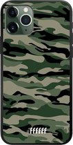 iPhone 11 Pro Hoesje TPU Case - Woodland Camouflage #ffffff