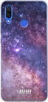 Huawei Nova 3 Hoesje Transparant TPU Case - Galaxy Stars #ffffff