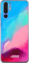 Huawei P30 Pro Hoesje Transparant TPU Case - Abstract Hues #ffffff