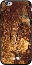 6F hoesje - geschikt voor iPhone 6s -  TPU Case - Lets go Gold #ffffff