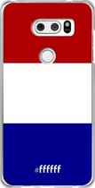 LG V30 (2017) Hoesje Transparant TPU Case - Nederlandse vlag #ffffff