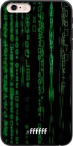 iPhone 6 Plus Hoesje TPU Case - Hacking The Matrix #ffffff