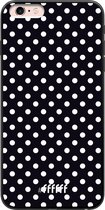 iPhone 6 Plus Hoesje TPU Case - Onyx Dots #ffffff