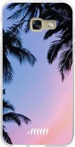 Samsung Galaxy A3 (2017) Hoesje Transparant TPU Case - Sunset Palms #ffffff