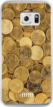 Samsung Galaxy S6 Edge Hoesje Transparant TPU Case - Spare Change #ffffff