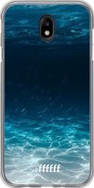 Samsung Galaxy J7 (2017) Hoesje Transparant TPU Case - Lets go Diving #ffffff
