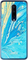 OnePlus 7 Pro Hoesje Transparant TPU Case - Endless Azure #ffffff