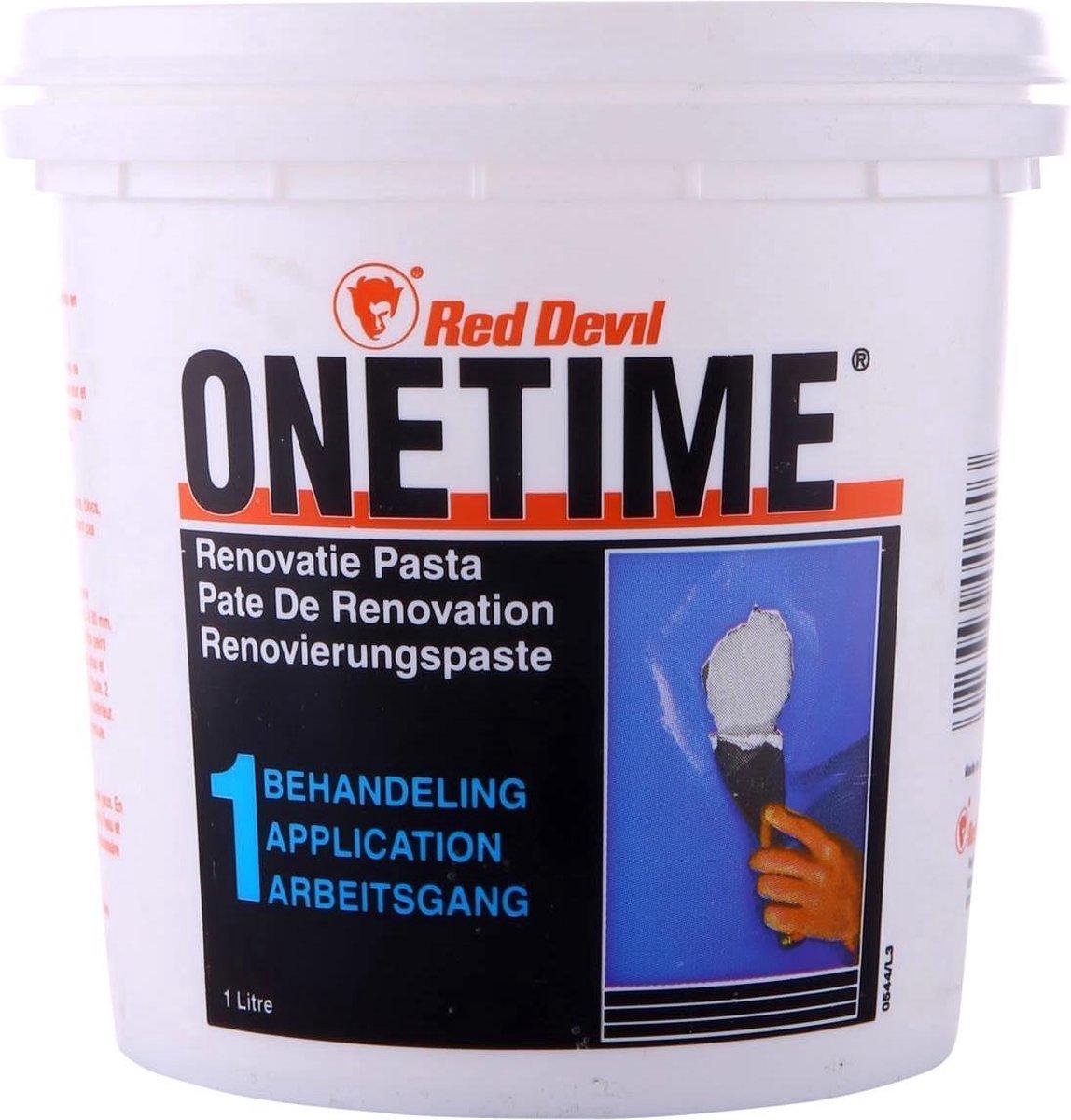 Red Devil One Time renovatiepasta 1 ltr