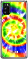 Samsung Galaxy A41 Hoesje Transparant TPU Case - Hippie Tie Dye #ffffff