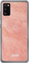 Samsung Galaxy A41 Hoesje Transparant TPU Case - Sandy Pink #ffffff