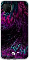 Huawei P40 Lite Hoesje Transparant TPU Case - Roots of Color #ffffff