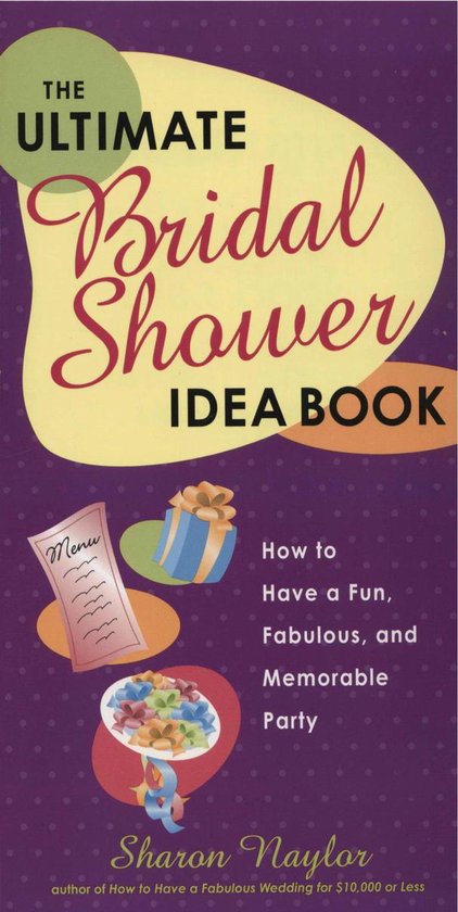 The Ultimate Bridal Shower Idea Book - cover