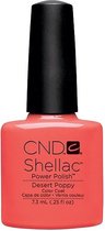 CND - Colour - Shellac - Gellak - Desert Poppy - 7,3 ml