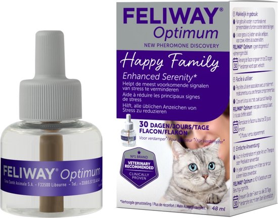 Feliway Optimum recharge 48 ml à petit prix